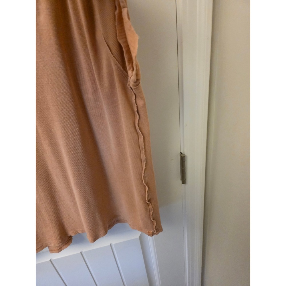 Free People We The Free Crop Large Brown Copper Top - Picture 6 of 10